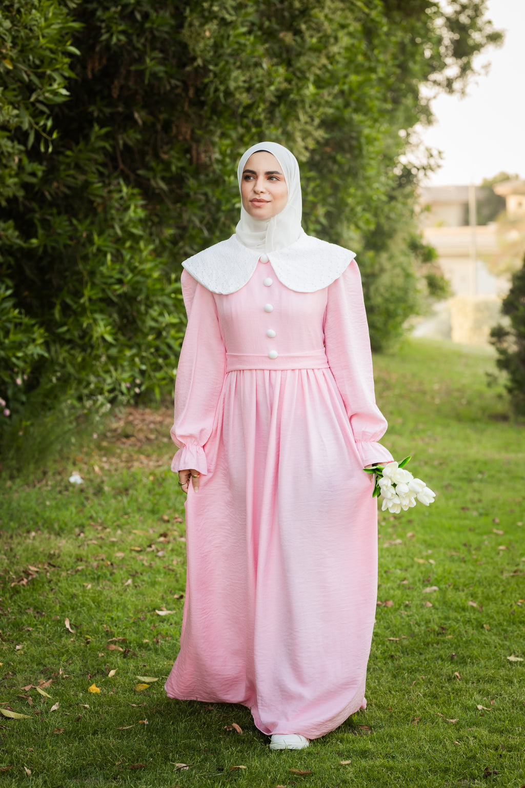 Pink drees