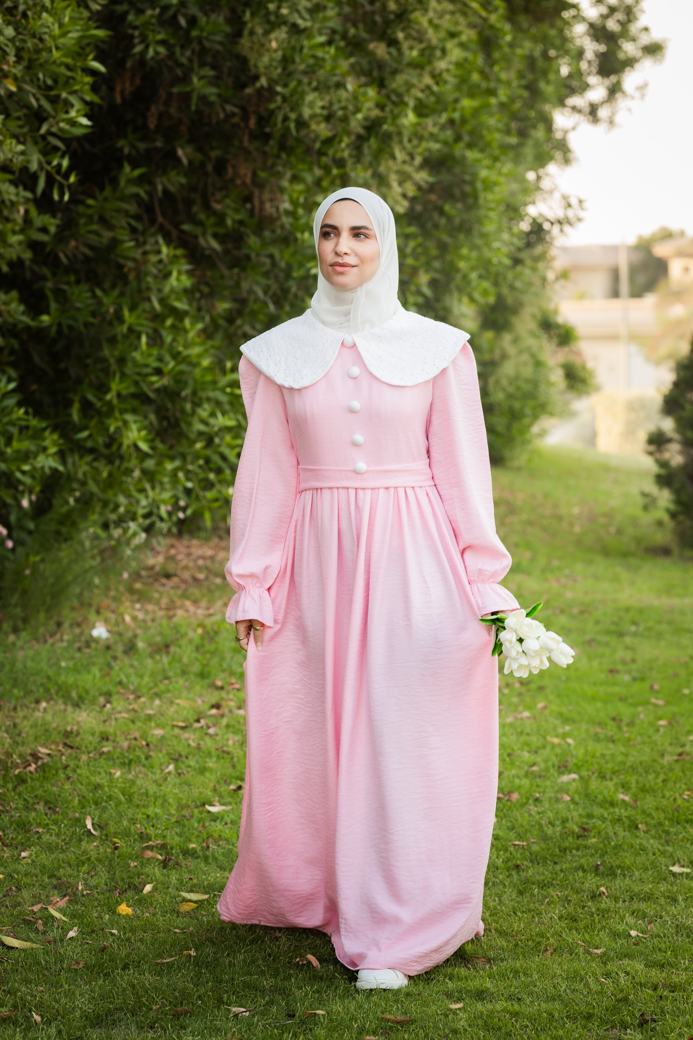 Pink drees